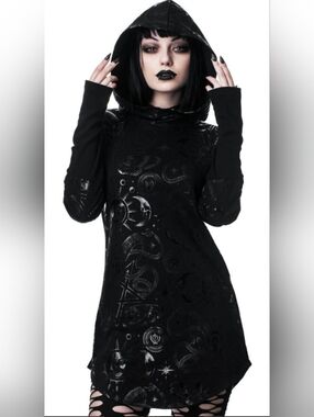 Killstar Lift The Veil Hoodie, VGUC, Size XS